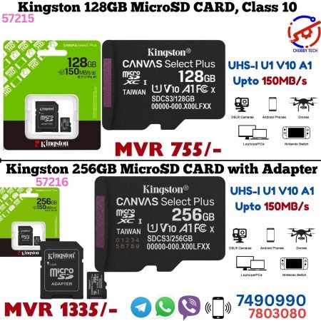 Kingston Canvas Select Plus 128GB microSD Card